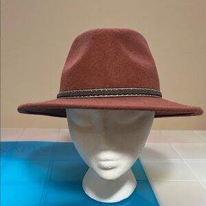 Stylish Brown Fedora Hat
